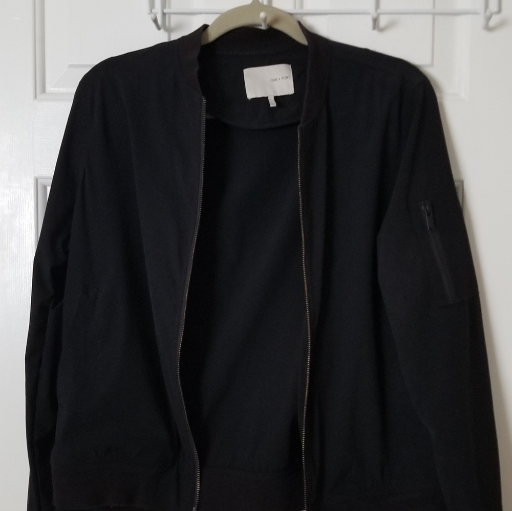 Oak and Fort Black Jacket